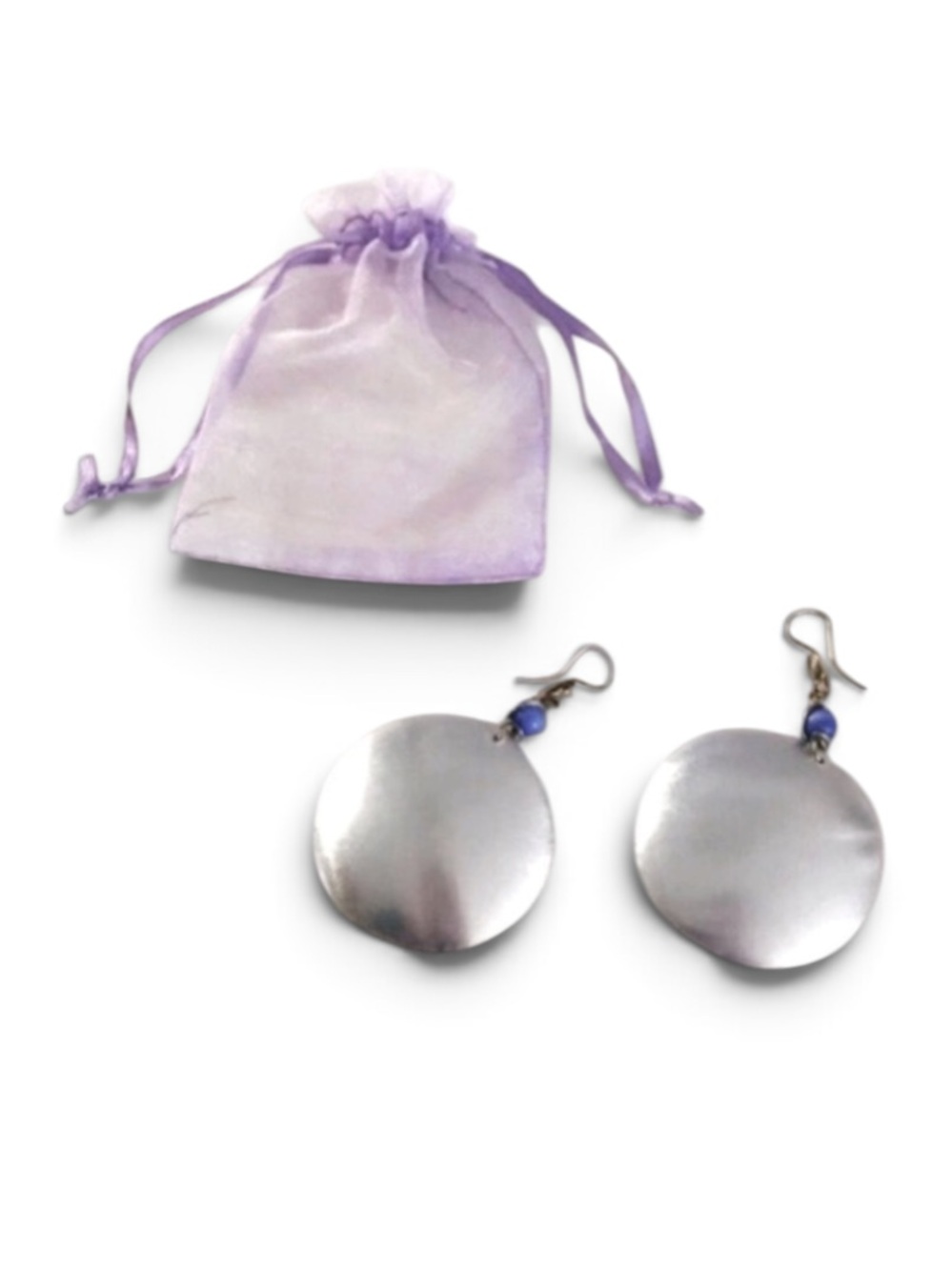 Artisan Handmade Recycled Bottle Cap Dandle Drop Earrings